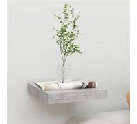 vidaXL Étagère murale flottante 326588 - MDF 23×23,5×3,8 cm - Gris béton