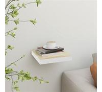 vidaXL Étagère Murale Flottante - Chêne et Blanc