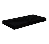 vidaXL Étagère murale flottante 323766 50×23×3,8 cm MDF Noir brillant