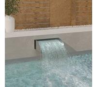 VidaXL Cascade LED 45x34x14 cm inox