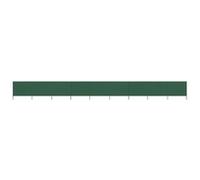 vidaXL Windscherm 9-panelen 1200x120 cm stof groen47193 Vert G