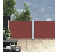 vidaXL Windscherm uittrekbaar 120x1000 cm bruin48481 Marron G