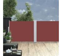 vidaXL Store latéral extensible brun 140 x 1000 cm