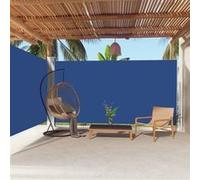 vidaXL Store latéral extensible bleu 200 x 600 cm