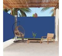 vidaXL Store latéral extensible bleu 220x600 cm