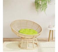 Vidaxl Coussin Rond Vert Vif Ø 60 X11 Cm Tissu Oxford