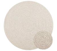 VIDAXL ZIZUR crème - Tapis
