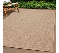 Tapis ZIZUR 80x250 cm aspect de jute intérieur et extérieur