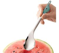 Vide- Louche à Soupe Ergonomique à Usage Multiple - Cuillère à Fruit Sécurisée - Pour Cantaloup, de Hami, Fruits, Desserts, Légumes, Beurre Végétal, pour la Cuisine et la
