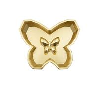 Vide-Poche Design "Butterfly" 20cm Or