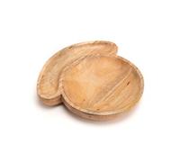 Vide poche en bois rond nature - - Marron - Bois