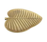 Vide Poche - Home Deco Factory - Feuille Dorée - Chic - Or
