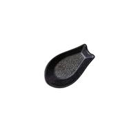 Vide poche pour cuillère KANSO, noir mat, céramique, MIJ