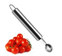 Vide-tomates - Extracteur de tiges de fraises | Extracteur de tiges de fruits | Éplucheur de fraises en acier inoxydable | Dénoyauteur pour fraises | Vide-tige de tomate Melonn Baller pour cerises et