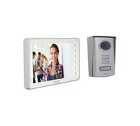 Videophone 2 Fils 7'' - Blanc - Ip44 - Vision Nocturne - Garantie 2 Ans