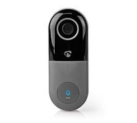 Vidéophone SmartLife | Wi-FI | Transformateur | AndroidT/iOS | Full HD 1080p | Cloud/microSD (Non Inclus) | IP54 | avec capteur de Mouvement | Vision Nocturne | Gris/Noir
