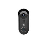 Vidéophone Wi-Fi 2MP Full HD 1080p IPX54 avec Vision Nocturne Noir