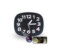 Vidéosurveillance Espionne 1080P Horloge Caméra Cachée IR Capteur Mouvement WiFi + SD 8Go