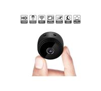 Vidéosurveillance Mini Caméra Espion HD 1080P Sans Fil Wifi IP pour iOS Android-Noir