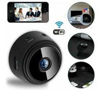 Vidéosurveillance Mini Caméra Espion WiFi Full HD 1080P sans Fil avec Détection de Mouvement pour Android IOS（Noir） G
