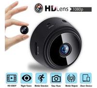 Vidéosurveillance Mini Caméra Espion WiFi HD 1080P Secrètes la Maison Intérieure Extérieure pour Android IOS(Noir)
