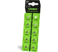 VIDEX AG4/LR626 Pile alcaline sous blister 10 pièces.