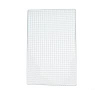 Vidonergy Grille rectangulaire pour barbecue - 40 x 100 cm - En acier galvanisé robuste - Pour camping, pique-nique, poisson, viande, légumes - Facile à nettoyer - Argenté