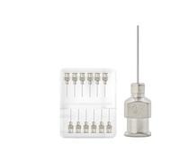 VIDOO 12Pcs Embouts Seringue Métal Sans Bavure Anti-Étirage pour Colle UV-25G