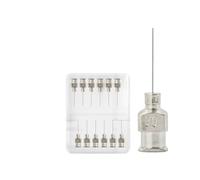 VIDOO 12Pcs Embouts Seringue Métal Sans Bavure Anti-Étirage pour Colle UV-30G