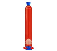 VIDOO 20Pcs Kit Seringue Distribution Tube Blindage Colle UV Couleur-Brun 50CC