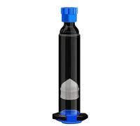VIDOO 20Pcs Kit Seringue Distribution Tube Blindage Colle UV Couleur-Noir 10CC