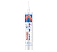 VIDOO 300ml Kafuter K-704 Mastic Silicone RTV, Colle Blanche Haute Température, Fixation de Composants Électroniques, 300ml, Mastic Silicone pour Enrobage