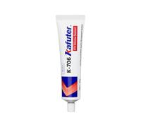 VIDOO 45g Kafuter K-706 Mastic Silicone RTV Translucide, Colle Industrielle Neutre, Étanche et Semi-Transparente, Fixation pour Composants Électroniques, Mastic Silicone
