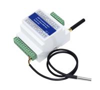 VIDOO Alarme SMS Température et Humidité T201 GSM DC 9V 24V Moniteur Alimentation avec Batterie Secours et Capteur-2G