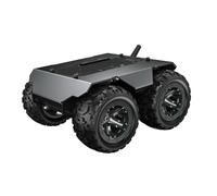 VIDOO Châssis Robot Mobile 4WD Flexible et Extensible Corps Métal Support Multi-Hôtes avec Module ESP32 Intégré