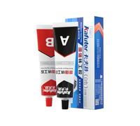VIDOO K-9119 Composé de Réparation Acier Rigide, Colle AB Multi-Matériaux pour Fuite Pierre et Métal, Époxy Écologique à Prise Rapide Colle, Blanc