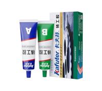 VIDOO Kafuter AB Pâte de Réparation Métal, Mastic Époxy Waterproof pour Fissures, Composé de Soudure à Froid, Gel de Réparation Acier Haute Résistance