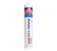VIDOO Kafuter K-5203 Scellant Industriel Silicone 300ml, Cartouche RTV Blanc pour Production de Masse, Étanchéité PCB et Scellant Silicone