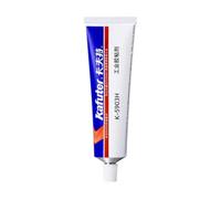 VIDOO Kafuter K-5903H Mastic Silicone RTV Rouge, 315℃, Joint pour Moteur et Collecteur d'Échappement, Colle Ignifuge, 100g, Mastic Silicone Industriel