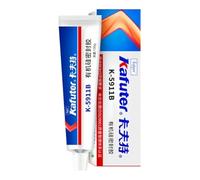 VIDOO Kafuter K-5911B Adhésif Silicone RTV Noir, Colle Étanche Haute Température pour Étanchéité de Modules de Puissance - 100g