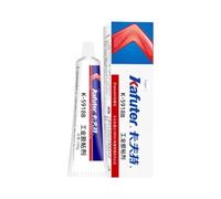 VIDOO Kafuter K-5918 Colle Mastic Joint Haute Thixotropie Tube 100g, Adhésif de Fixation Étanche pour Vitre de Plaque - Noir