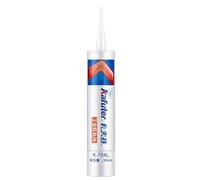 VIDOO Kafuter K-704L Mastic Silicone Blanc de Coulée, 300ml, Fluide de Capillarité, Mastic Auto-Nivelant pour Étanchéité de Boîtier Complexe, Mastic Silicone Liquide