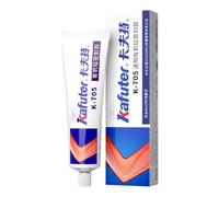 VIDOO Kafuter K-705 Mastic Silicone RTV Transparent, Colle Industrielle Fluide et Étanche, Fixation pour Composants Électroniques, 45g, Mastic Silicone de Précision