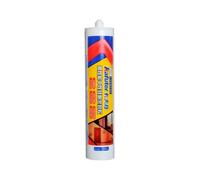 VIDOO Kafuter K-904 Colle Pâte Silicone Neutre 300ml, Adhésif de Joint Étanche pour Cadres de Fenêtres et Façades - Noir