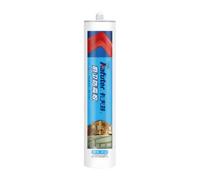 VIDOO Kafuter K-905 Colle Pâte Silicone Anti-Moisissure 300ml, Adhésif Joint Étanche pour Cuisine et Salle de Bain - Blanc