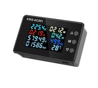 VIDOO Voltmètre Ampèremètre 8 en 1 KWS-AC301 AC 50-300V Compteur Énergie LED Numérique Wattmètre Électricité-AC301-20A
