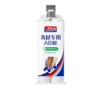VIDOO XK-334 Époxy de Réparation Meuble Rigide, Colle AB Multi-Matériaux pour Collage Bois-Métal, Mastic de Scellement Bois Ponçable sans Retrait Époxy