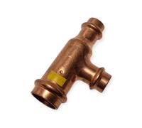 VIEGA 346010 PROFIPRESS GAZ RÉDUIT TÉ EN CUIVRE 22X15X15 RACCORD À PRESSE EN CUI