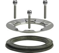 Viega Tempoplex set d'accessoires 582975 Inox , pour trou de vidange Ø 90mm