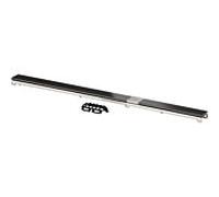 Viega Advantix Rigole de douche -Review Visign ER14 737450 750 mm, verre (ESG) clair / noir, 4982.80